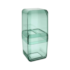 Porta Escova Cube com Tampa Verde Soft Coza