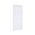 Porta Giro 100x215cm Laminada Branca Direita Lucasa