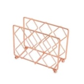 Porta Guardanapos Cromado Rose