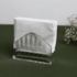 Porta Guardanapos de Cristal Radial 7,5x12x10,5cm Lyor