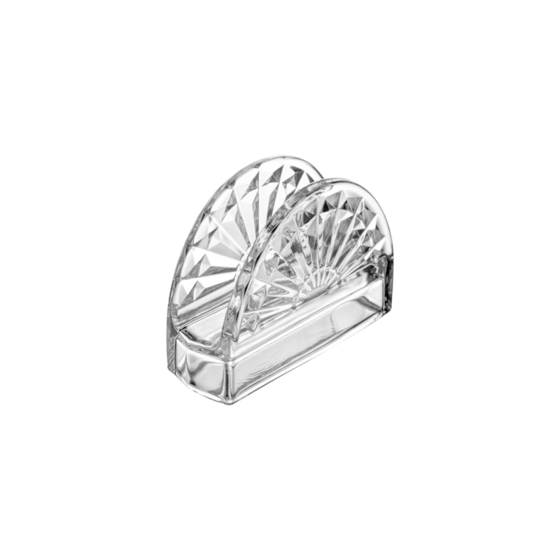 Porta Guardanapos de Cristal Sun 13x4,5x9cm Lyor