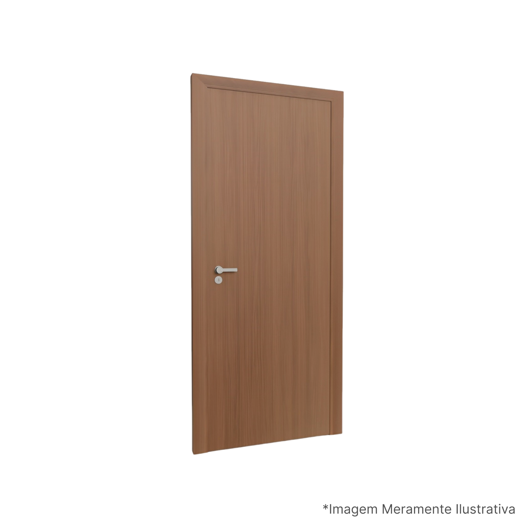 Porta Lisa HDF 100x210cm Jequitibá Rocha Porta - Apotiguar