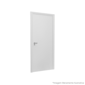 Porta Lisa Premium 60x210cm Super Branco Rocha Porta