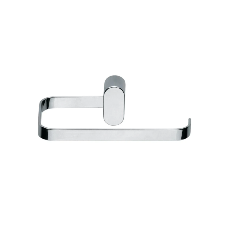 Porta Papel Higiênico em Metal Select Cromado Qualiz