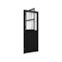 Porta Postigo com Grade Preto 215x85cm PA133.2 Riobras