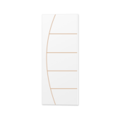 Porta Prensada HDF 60x210cm Branca Frisada-01 JHS Porta Prensada HDF 60x210cm Branca Frisada-01 JHS