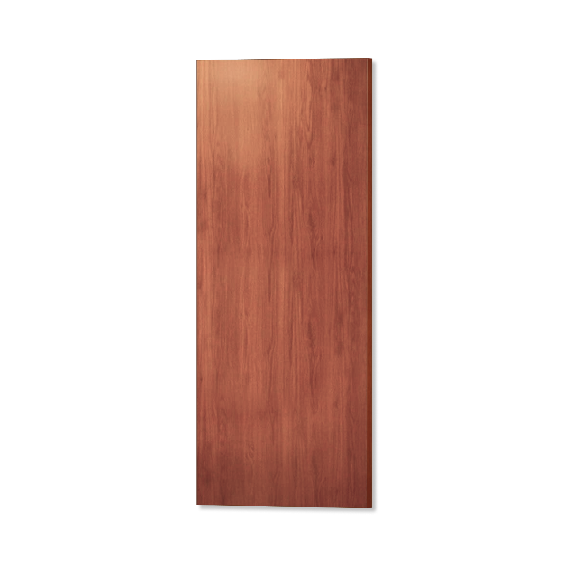Porta Prensada HDF 60x210cm Mogno Lisa JHS - Apotiguar