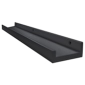Porta Quadros Preto 1,5x9x60cm Prat-K Porta Quadros Preto 1,5x9x60cm Prat-K