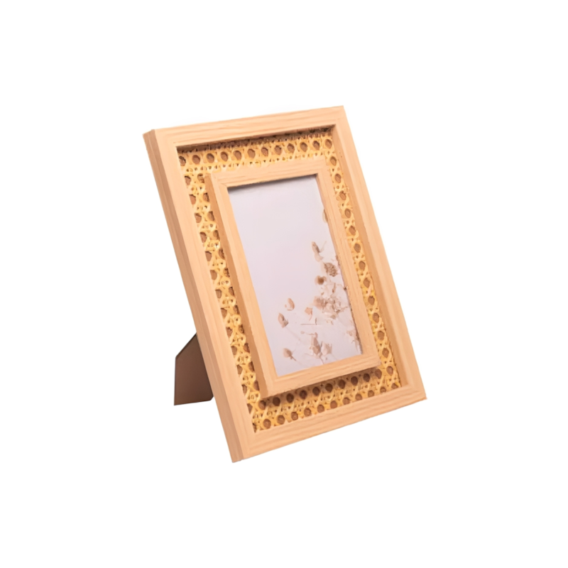 Porta Retrato Mdf com Treliça 10x15cm Lyor