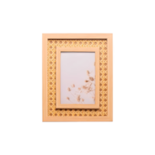 Porta Retrato Mdf com Treliça 10x15cm Lyor