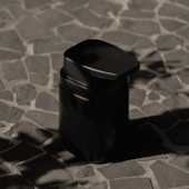 Porta Sabonete Líquido Aura Preto Ou