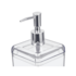 Porta Sabonete Líquido Cube 330ml Cristal Coza