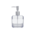 Porta Sabonete Líquido Cube 330ml Cristal Coza