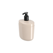 Porta Sabonete Líquido Flora 450ml Areia Coast Coza