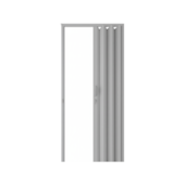 Porta Sanfonada 60x210cm Cinza Fortlev