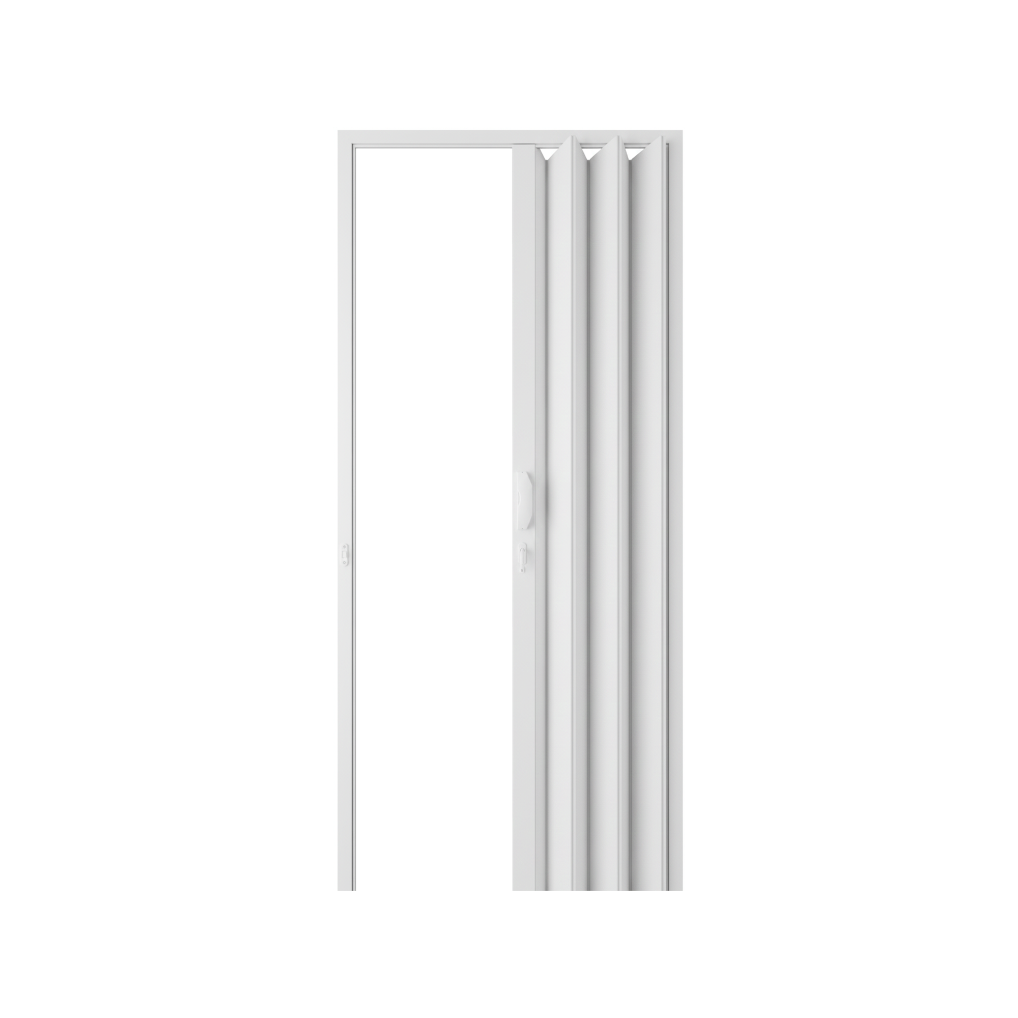 Porta Sanfonada 80x210cm Branca Fortlev - Apotiguar