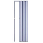 Porta Sanfonada Plástico PVC Branca Easy 2,10x0,60m Araforros