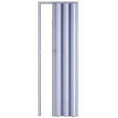 Porta Sanfonada Plástico PVC Branca Easy 2,10x0,90m Araforros