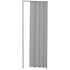 Porta Sanfonada Plástico PVC Cinza Easy 2,10x0,70m Araforros