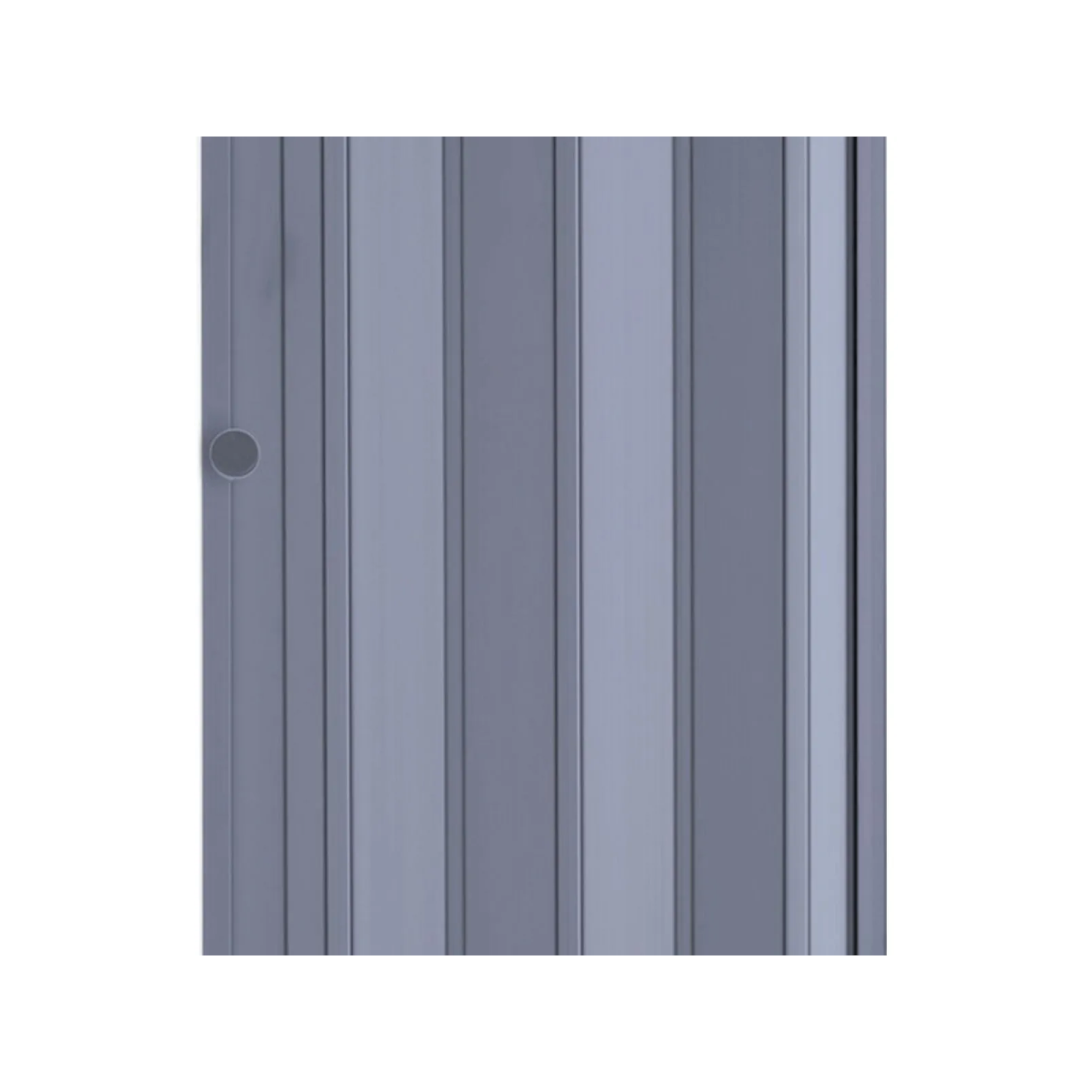 Porta Sanfonada Plástico PVC Cinza Easy 70x210cm Araforros - Apotiguar