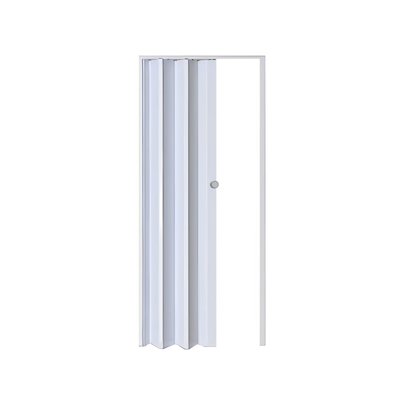 Porta Sanfonada PVC Branca Easy Lock 60x210cm Araforros