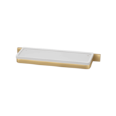 Porta Shampoo Dom 35,8cm Dourado Fosco Perflex