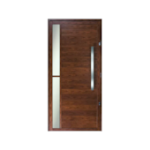 Porta Soft Glass Palace Madeira 86x210cm Direita Líder