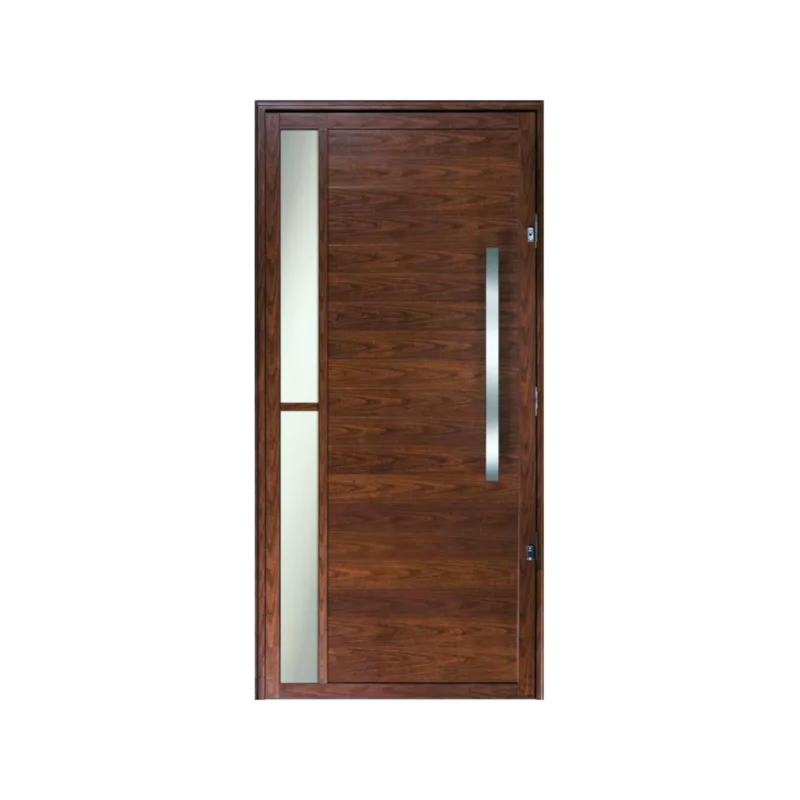 Porta Soft Glass Palace Madeira 86x210cm Direita Líder
