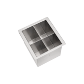 Porta Talheres em Aço Inox 15cm Tramontina Porta Talheres em Aço Inox 15cm Tramontina