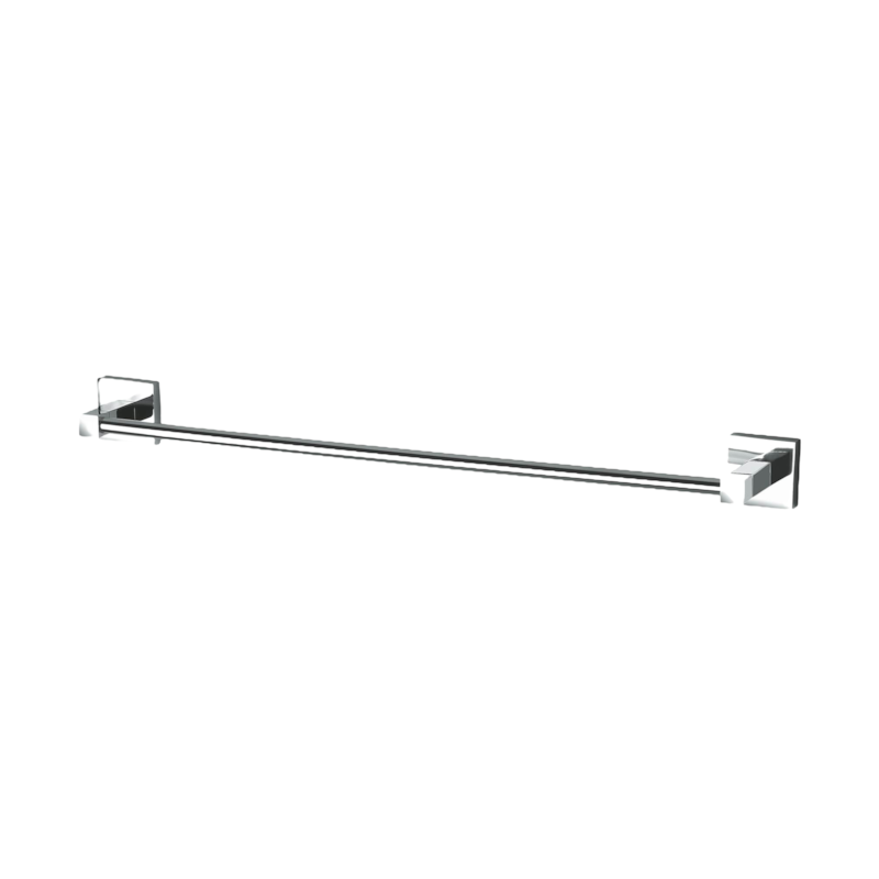 Porta Toalha de Banho Quadra Cromado Perflex