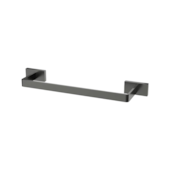 Porta Toalha de Rosto Dom 35,8cm Ônix Escovado Perflex