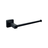 Porta Toalha Preto Quadrado Prime Qualiz