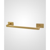 Porta Toalha Rosto Dom Dourado Fosco Perflex