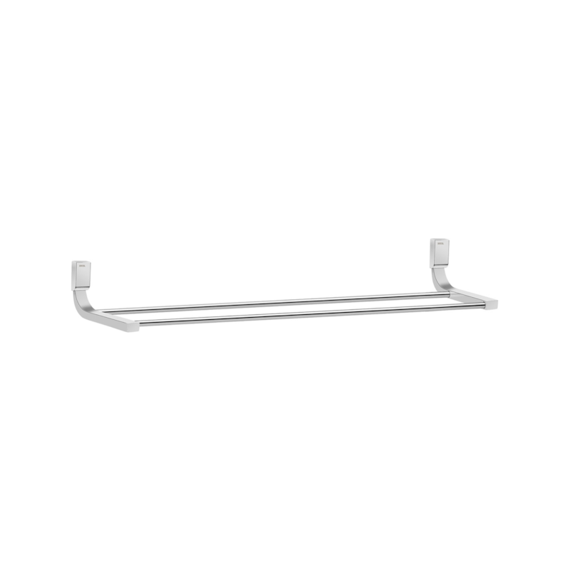 Porta-Toalhas Bastão Duplo Top 60cm Cromado Docol