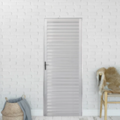 Porta Veneziana 90x210cm Natural Direito Líder