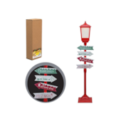 Poste com Placas com Luz e Som Bivolt 145cm Zein