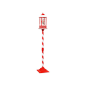 Poste Noel com Luz e Som Bivolt 148cm Zein