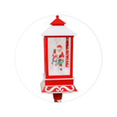 Poste Noel com Luz e Som Bivolt 148cm Zein