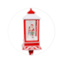 Poste Noel com Luz e Som Bivolt 148cm Zein