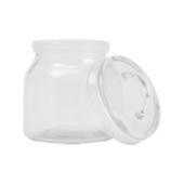 Pote Campo de Vidro com Alça 500ml Oikos