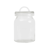 Pote Campo de Vidro com Alça 800ml Oikos