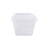 Pote com Lacre Quadrado 250ml 10 unidades Prafesta