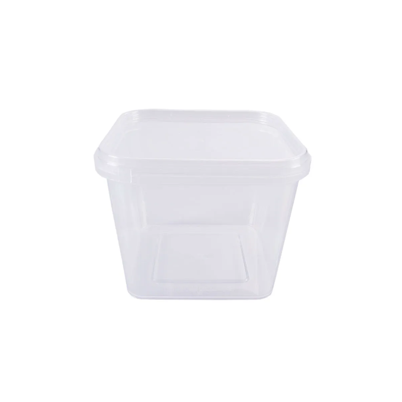 Pote com Lacre Quadrado 250ml 10 unidades Prafesta