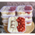 Pote com Lacre Quadrado 400ml 10un Prafesta