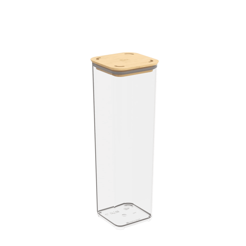 Pote Hermético Bambu 1,8L Coza