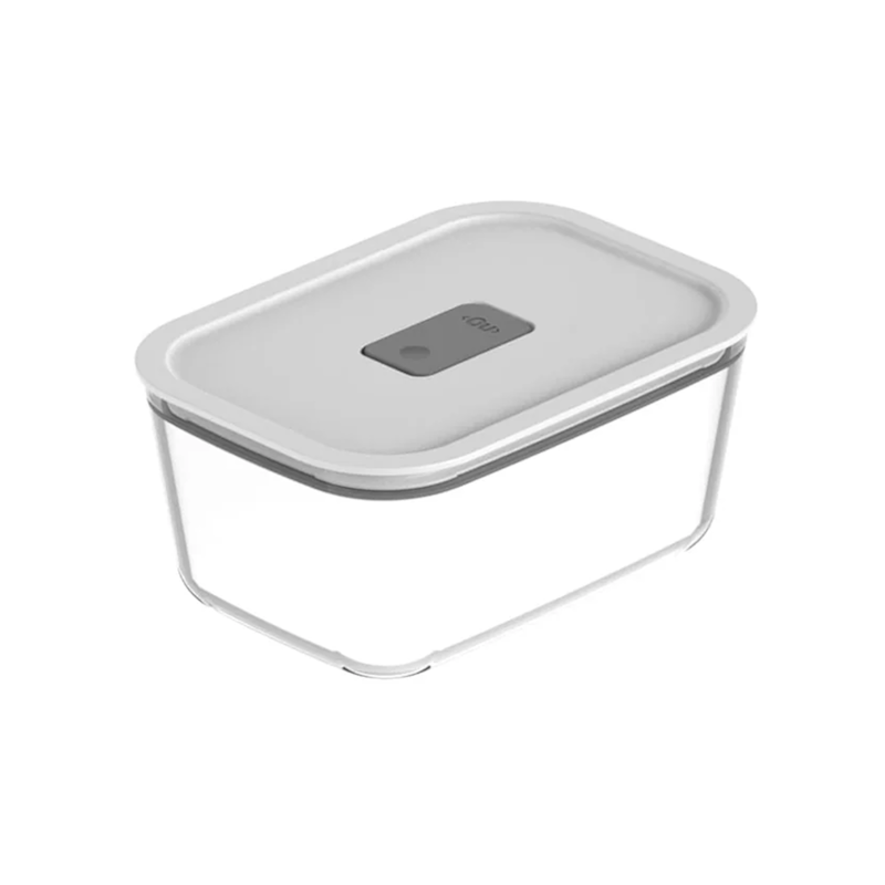 Pote Hermético Fresh Lock 1200ml Branco Fechado