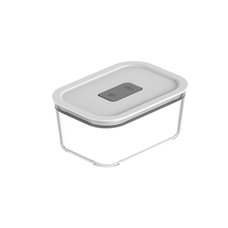 Pote Hermético Fresh Lock 725ml Branco Fechado 