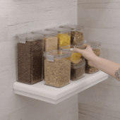 Pote Lock 1 Litro Cristal Coza