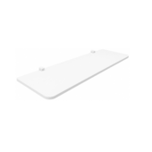 Prateleira Branca 1,2x25x100cm com Suporte Kids Prat-K