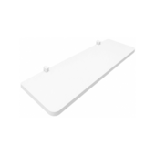 Prateleira Branca 1,2x25x60cm com Suporte Kids Prat-K